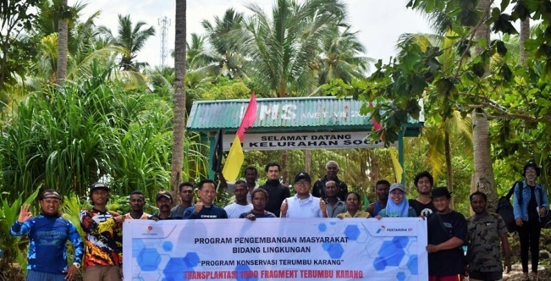 SKK Migas-Pertamina EP Papua Field Rehabilitasi Terumbu Karang